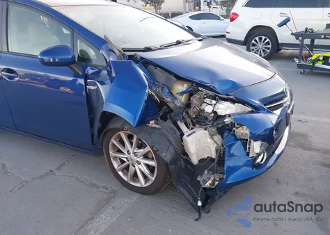 2014 Toyota Prius V Five from USA, damaged, VIN JTDZN3EU7E3317351